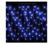 Svjetla za zavjese tipa led 400 LED plava 8 funkcija 10 m thumbnail 4