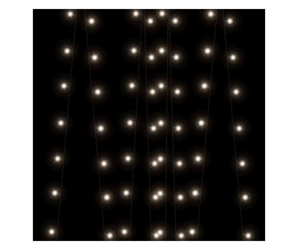 Solarna svjetlosna žica 5x200 LED hladno bijela unutarnja/vanjska - 6