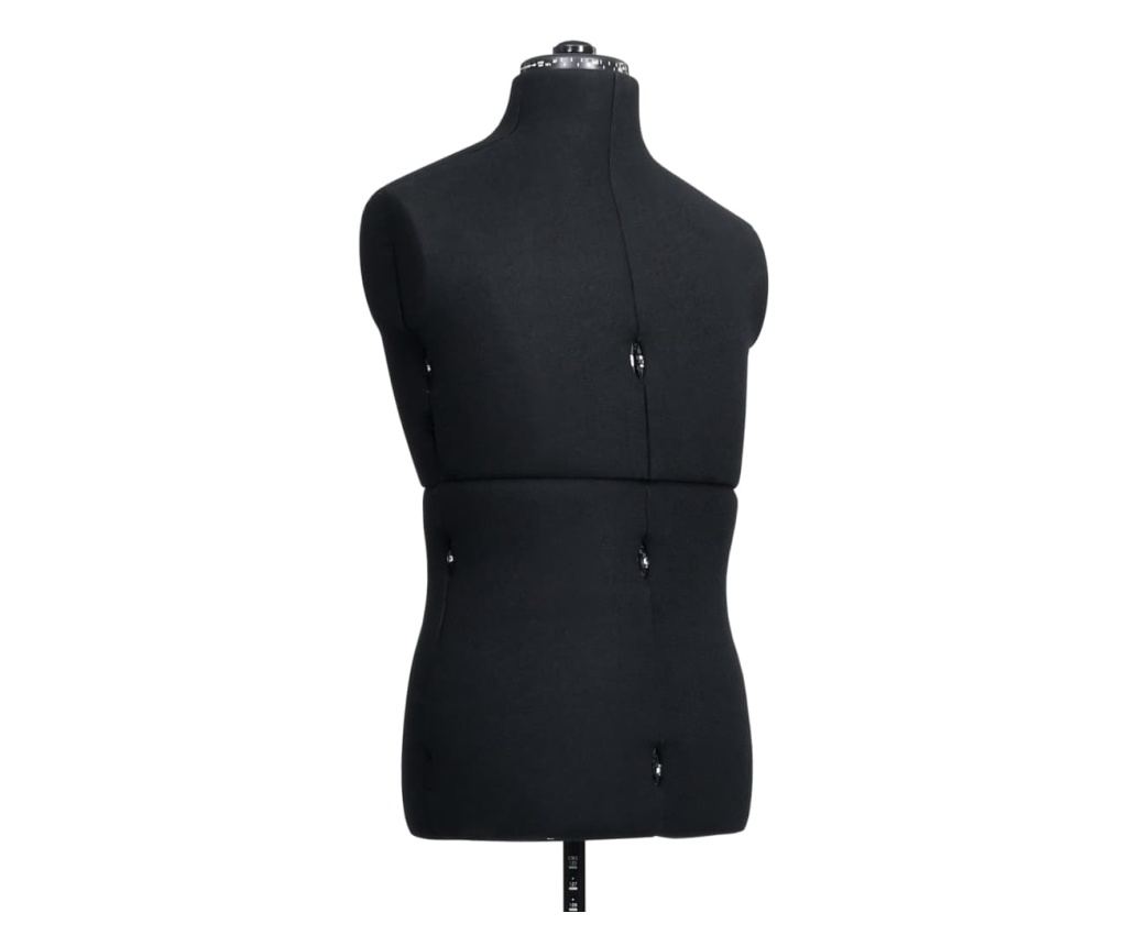 Manechin croitorie reglabil barbati, negru, dimensiune 37-45 - 6