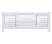 Pokrov za radijator MDF bijeli 205 cm