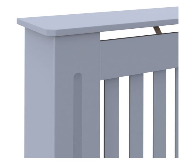 Pokrov za radijator antracit 172 x 19 x 81 cm MDF