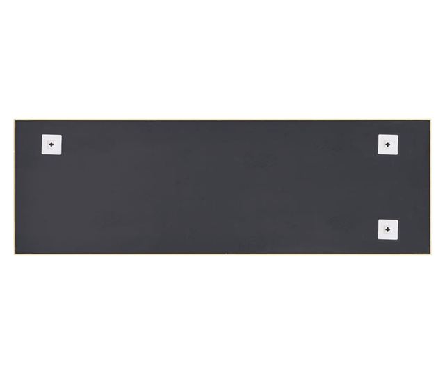 Ogledalo zlatno 150 x 50 cm