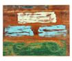 Blat masa dreptunghiular 60x90 cm lemn masiv reciclat 25-27 mm