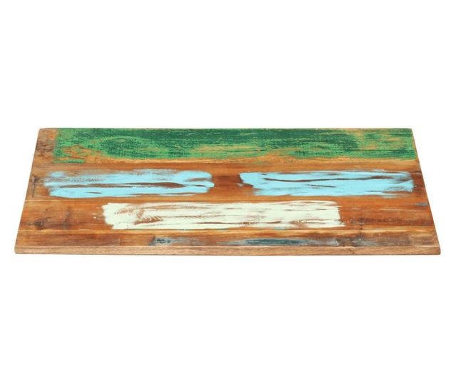 Blat masa dreptunghiular 70x90 cm lemn masiv reciclat 15-16 mm