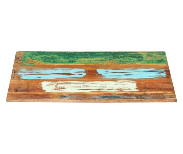 Blat masa dreptunghiular 60x70 cm lemn masiv reciclat 15-16 mm
