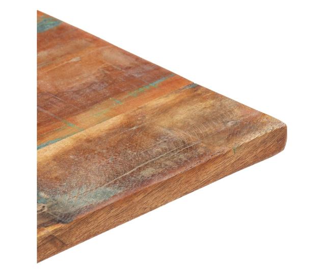 Blat masa dreptunghiular 60x70 cm lemn masiv reciclat 15-16 mm