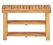 Pantofar, 70 x 32 x 46 cm, lemn masiv de acacia