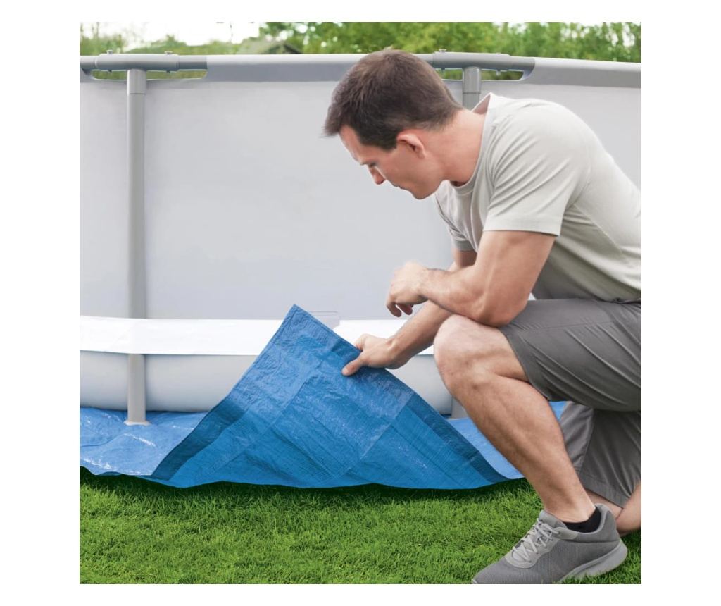 Bestway Pânză de sol pentru piscină Flowclear, 488 x 488 cm - 5