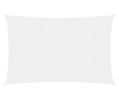 Платно-сенник, Оксфорд текстил, правоъгълно, 3x6 м, бяло