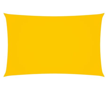 Jedro protiv sunca od tkanine Oxford pravokutno 2 x 5 m žuto 