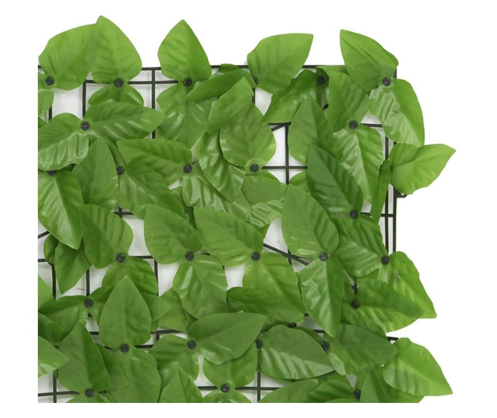 Balkonsko platno z zelenim listjem 300x75 cm - 4