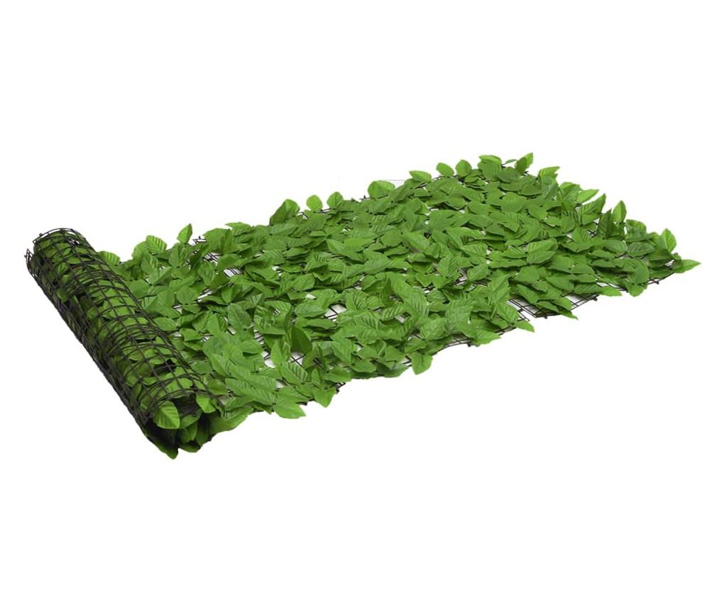 Balkonsko platno z zelenim listjem 300x75 cm - 2