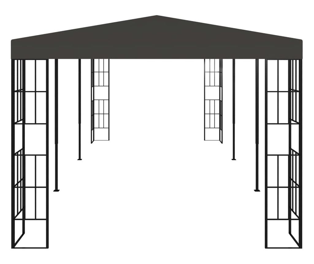 Павилион, антрацит, 3 x 6 м - 4