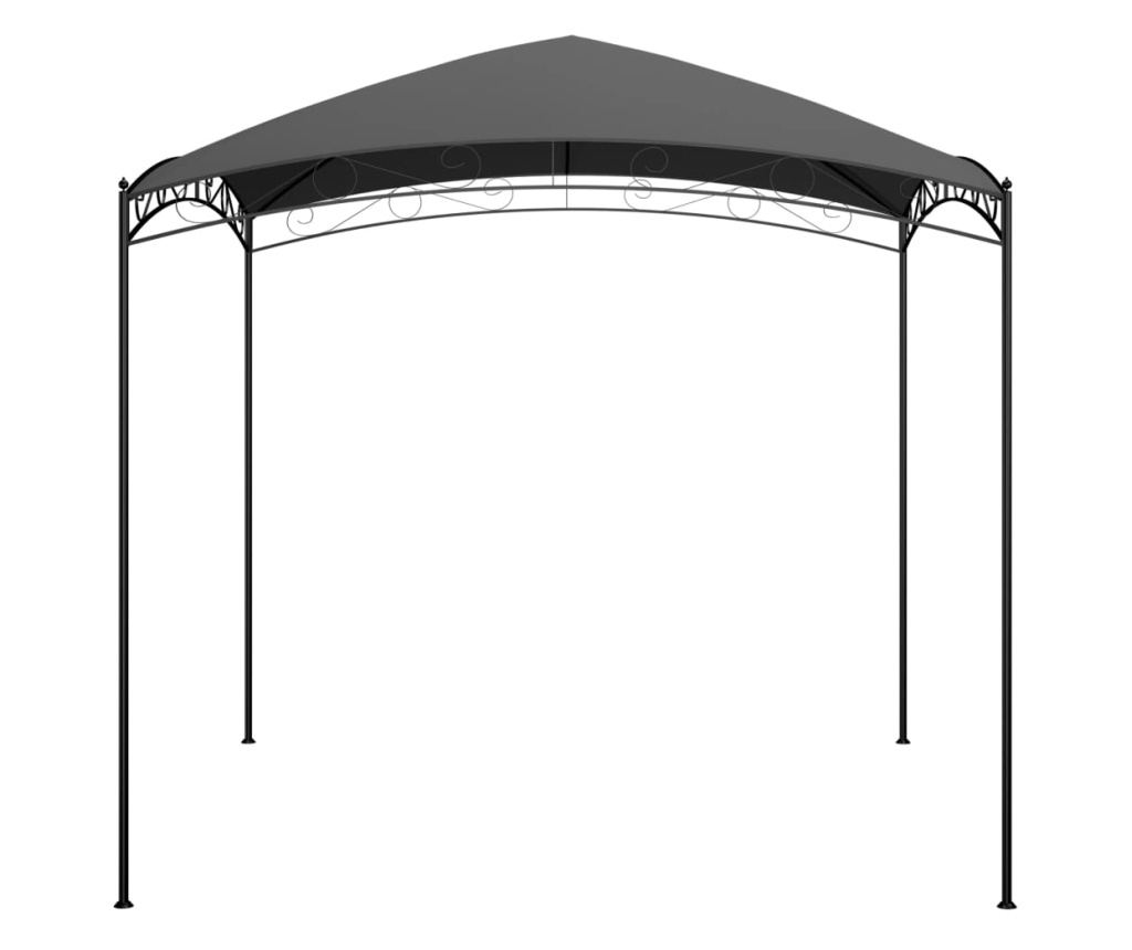 Павилион, антрацит, 3 x 3 x 2,65 m, 180 g/m² - 2