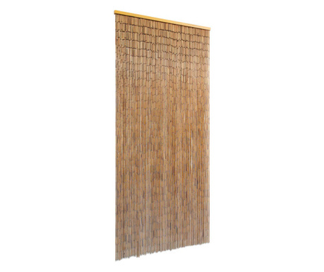 Завеса за врата от бамбук, 90x200 cм
