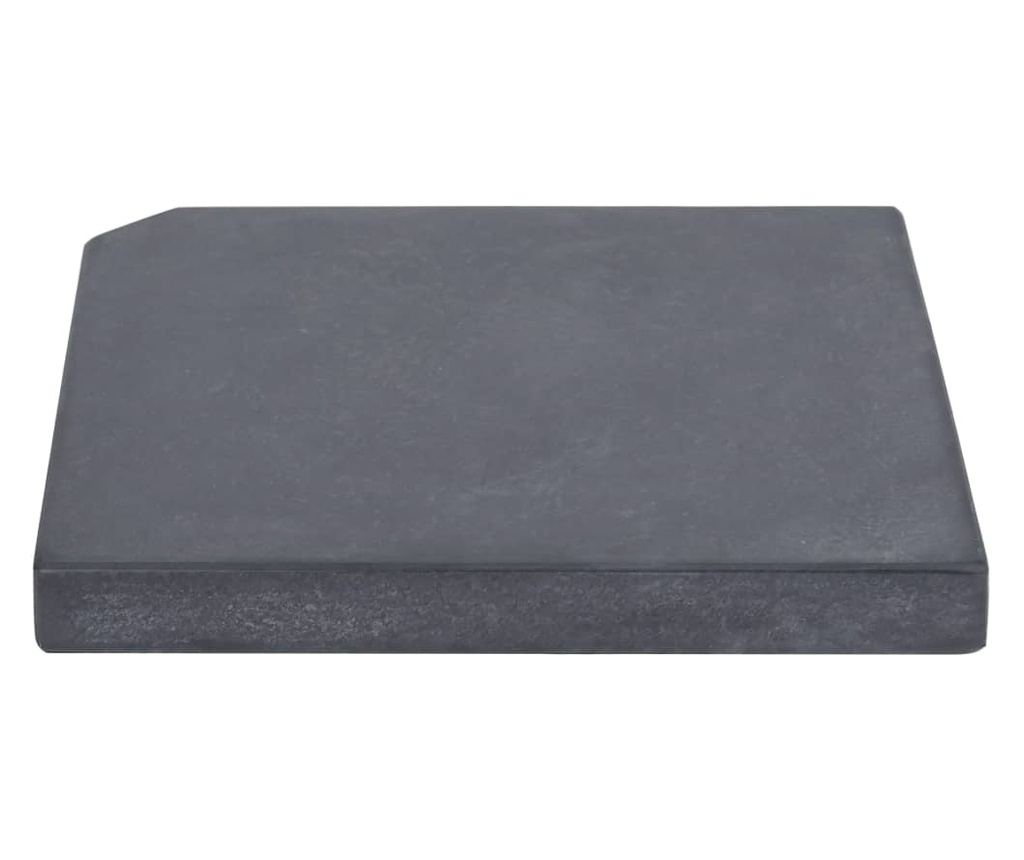 Πλάκα Βάσης Ομπρέλας, Μαύρη, Γρανίτης, 25 kg, Τετράγωνη - 2