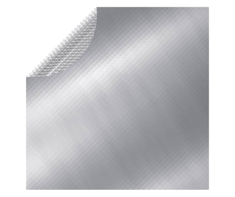 ezüst polietilén medencetakaró 381 cm