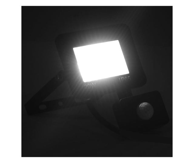 hideg fehér fényű szenzoros LED-reflektor 20 W