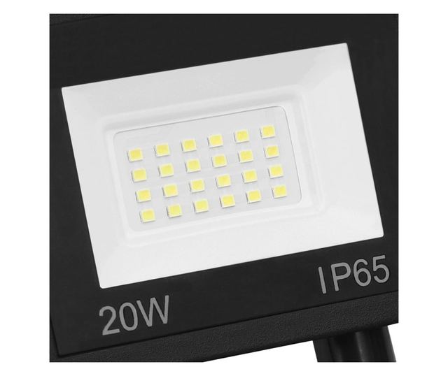 hideg fehér fényű szenzoros LED-reflektor 20 W