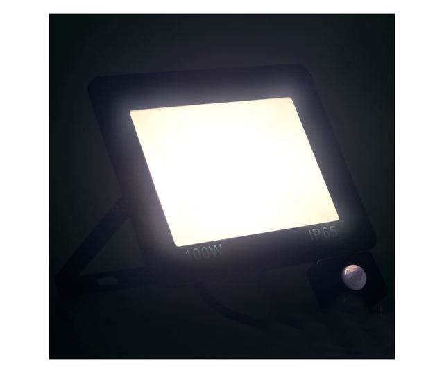 hideg fehér fényű szenzoros LED-reflektor 100 W