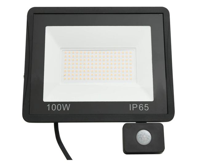 hideg fehér fényű szenzoros LED-reflektor 100 W