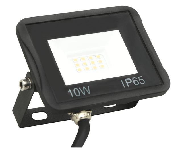 meleg fehér fényű LED-es reflektor 10 W