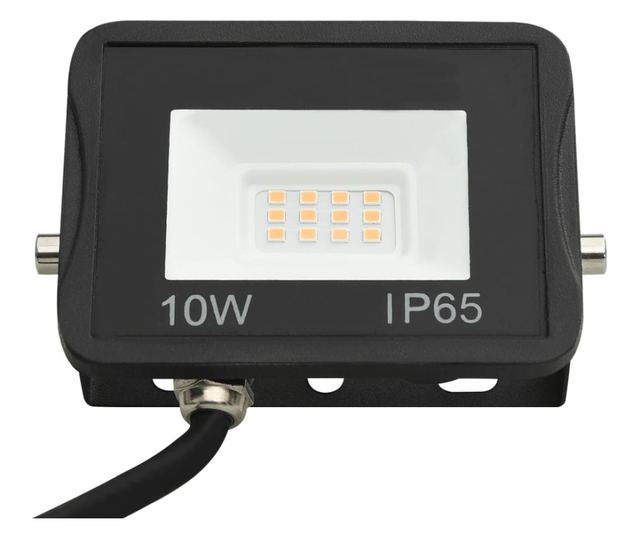 meleg fehér fényű LED-es reflektor 10 W