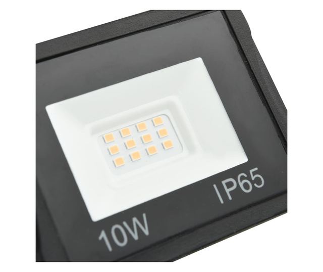 meleg fehér fényű LED-es reflektor 10 W