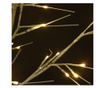 Božićno drvce sa 140 LED žarulja 1,5 m toplo bijelo izgled vrbe