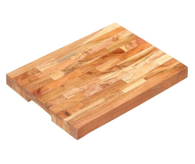Daska za rezanje 40 x 30 x 4 cm od masivnog bagremovog drva