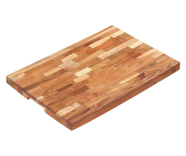 Daska za rezanje 60 x 40 x 4 cm od masivnog bagremovog drva