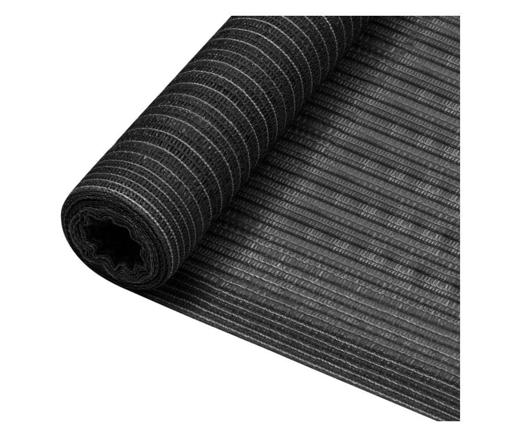 Засенчваща мрежа антрацит 1,5x25 м HDPE 75 г/м² - Vivre