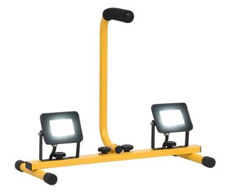 hideg fehér fényű fogantyúval ellátott LED-es reflektor 2x10 W