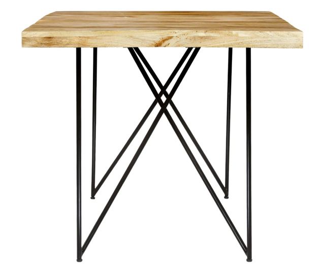 Кухненска маса, 180 х 90 х 76 см, масивно мангово дърво