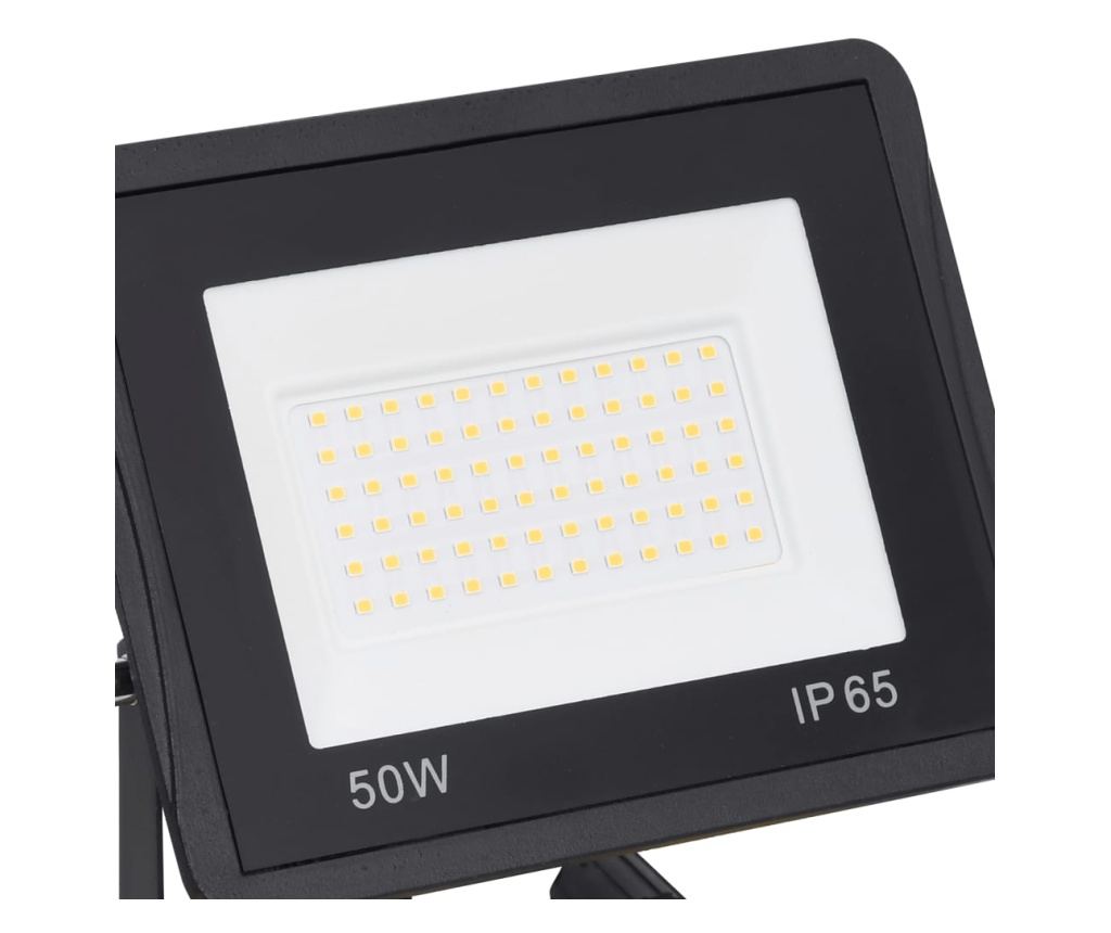 meleg fehér fényű fogantyúval ellátott LED-es reflektor 2x50 W - 10