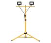 hideg fehér fényű háromlábú LED-es reflektor 2 x 20 W