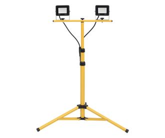 hideg fehér fényű háromlábú LED-es reflektor 2 x 20 W