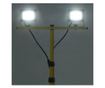 hideg fehér fényű háromlábú LED-es reflektor 2 x 20 W