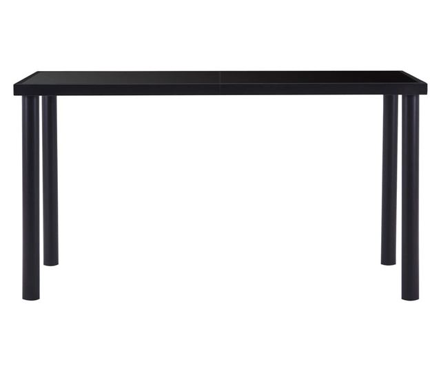 Set kuhinjskog namještaja, 9 komada, bijela, ekološka koža