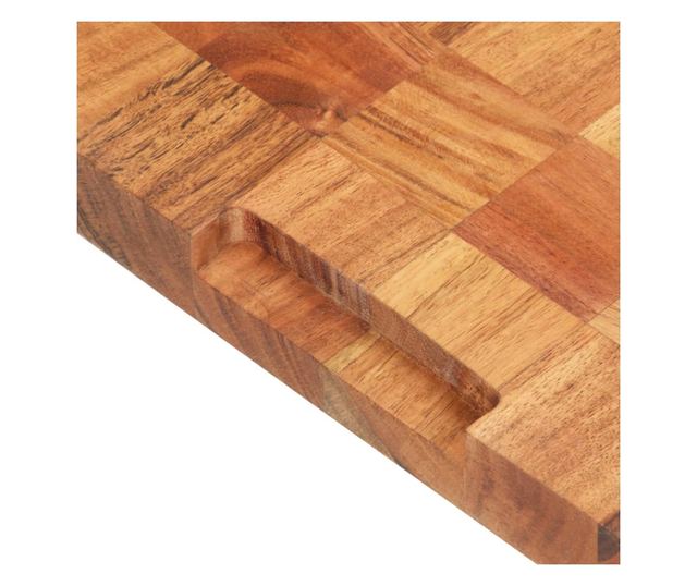 Daska za rezanje 60 x 40 x 3,8 cm od masivnog bagremovog drva