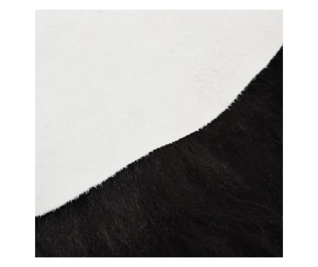 Исландска овча кожа, черна, 70х110 см - 7