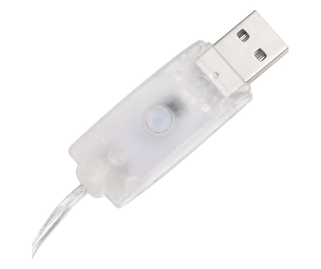 Dekorativna piramida s LED svjetlima u boji 120 cm akril - 6