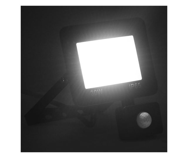 hideg fehér fényű szenzoros LED-reflektor 30 W