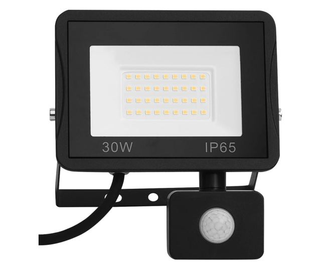 hideg fehér fényű szenzoros LED-reflektor 30 W