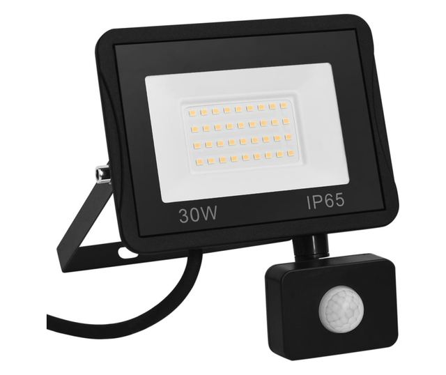 hideg fehér fényű szenzoros LED-reflektor 30 W