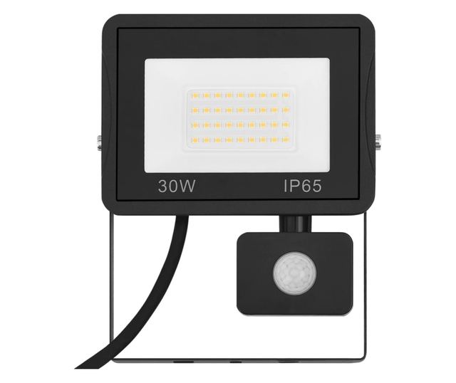 hideg fehér fényű szenzoros LED-reflektor 30 W