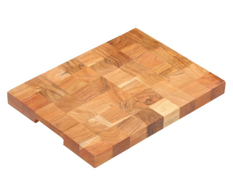 Deska za rezanje 40x30x3,8 cm trden akacijev les