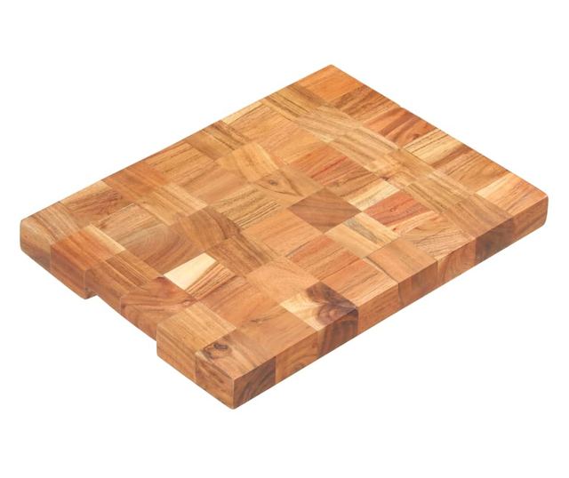 Daska za rezanje 40 x 30 x 3,8 cm od masivnog bagremovog drva