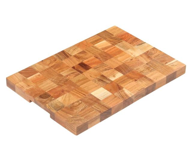 Daska za rezanje 50 x 34 x 3,8 cm od masivnog bagremovog drva