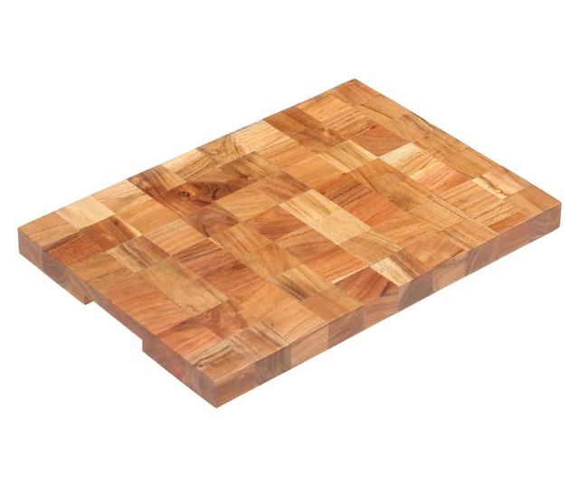 Daska za rezanje 50 x 34 x 3,8 cm od masivnog bagremovog drva